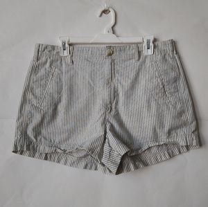 American Eagle Striped Shorts Sz: 12